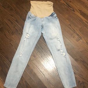 Indigo Blue Maternity Jeans